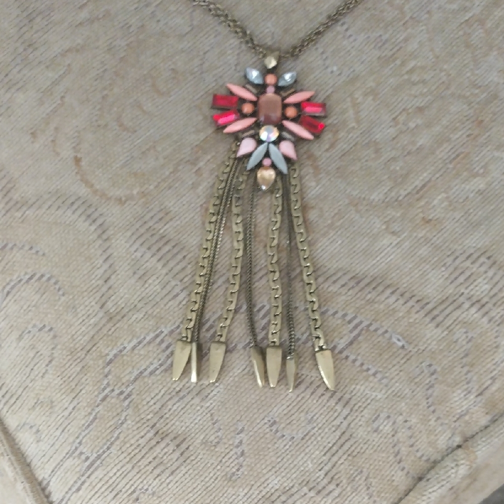 Logo By Lori Goldstein Long Chain Pendant